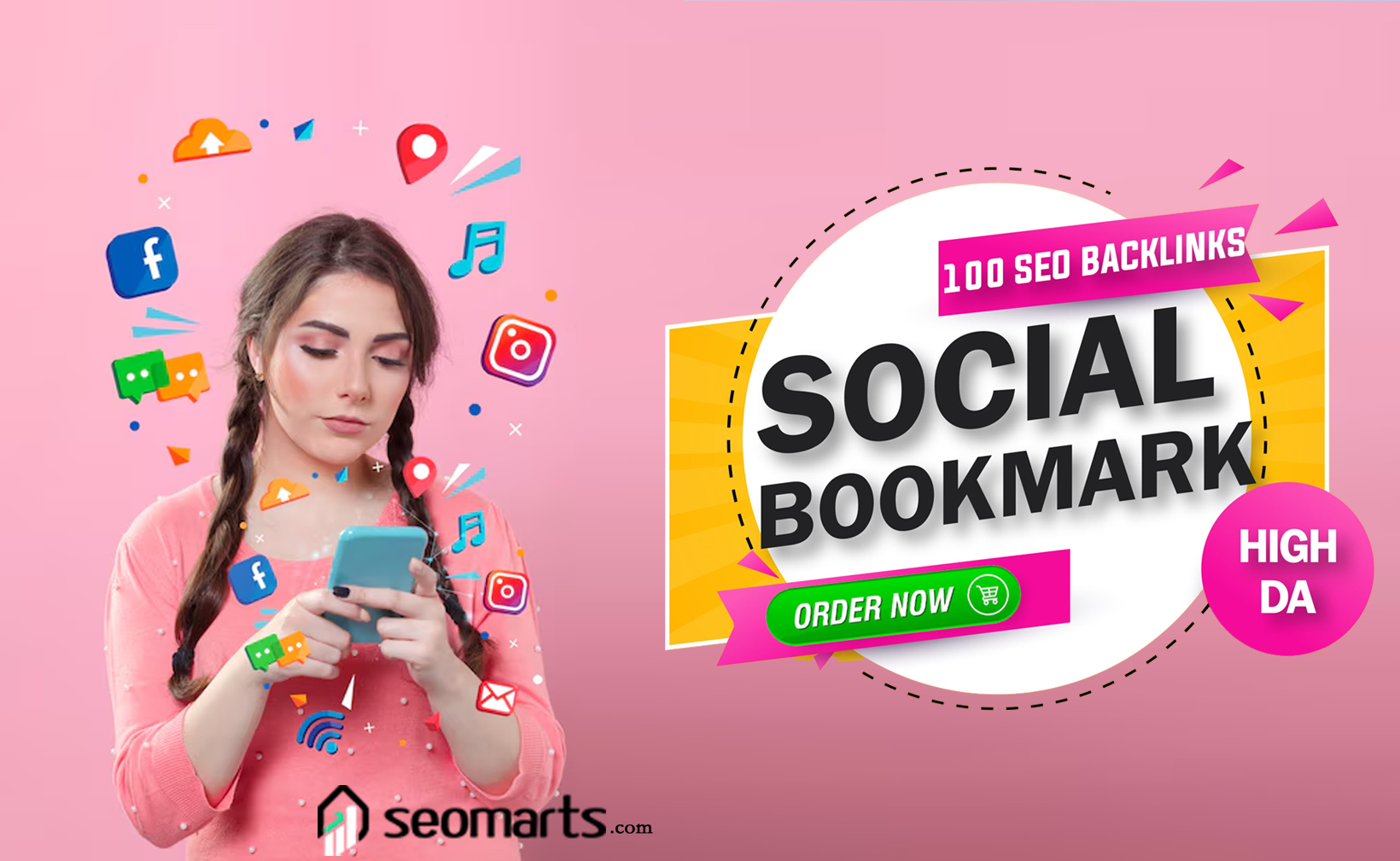 Buy 100 High Quality Social Bookmarking Manual Seo Backlinks